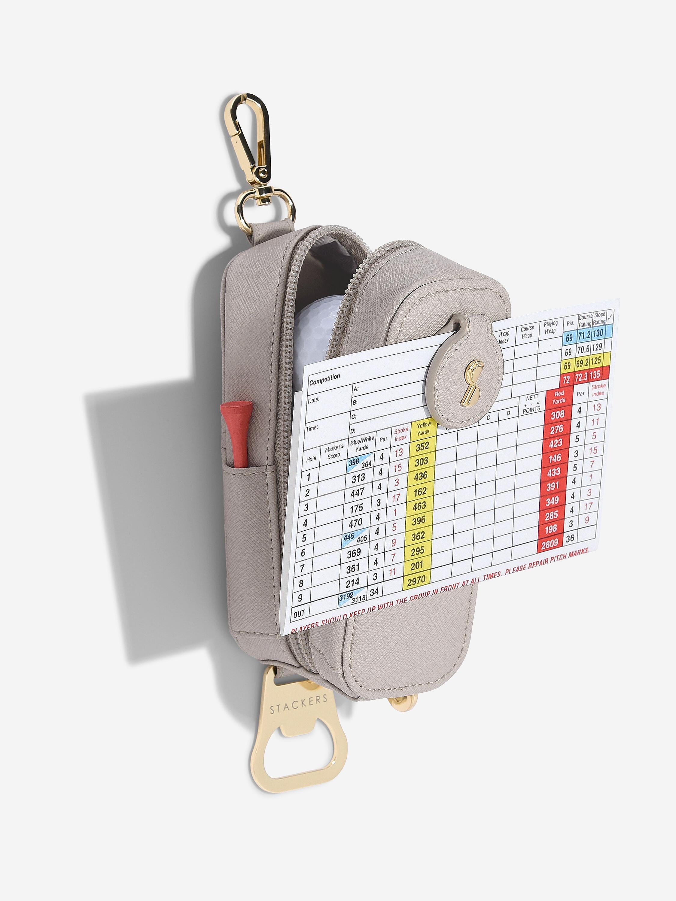 Taupe Golf Accessory Caddy