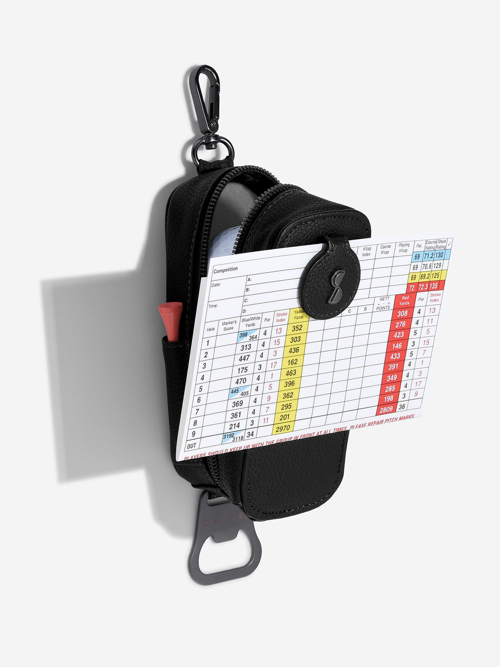 Black Golf Accessory Caddy