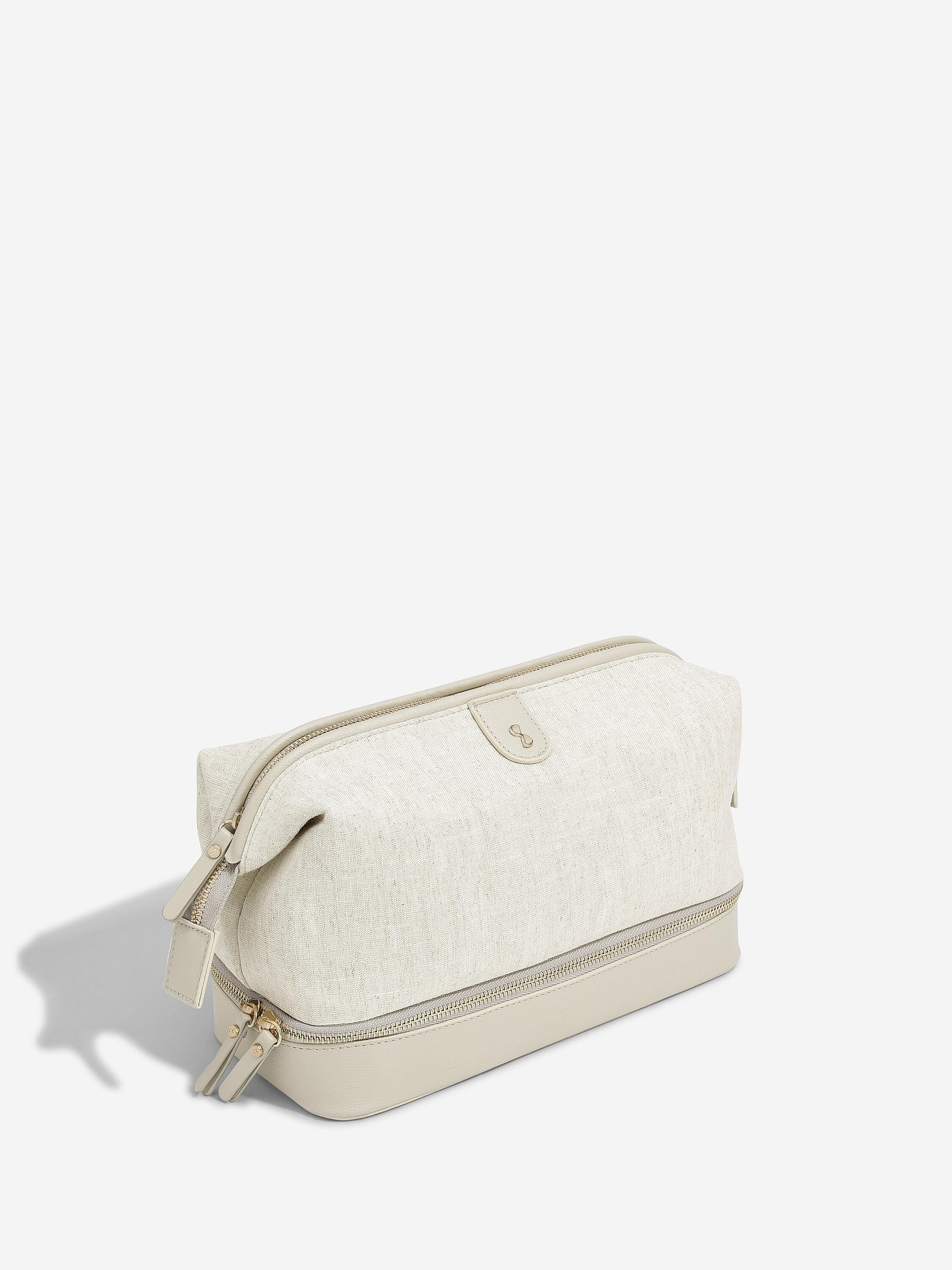 Oatmeal & Linen Washbag