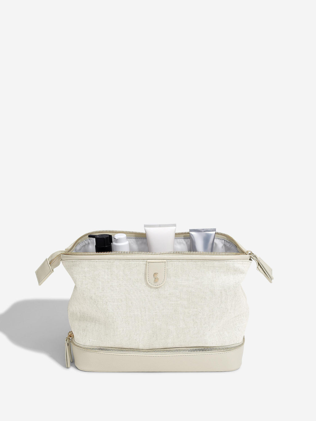 Oatmeal & Linen Washbag