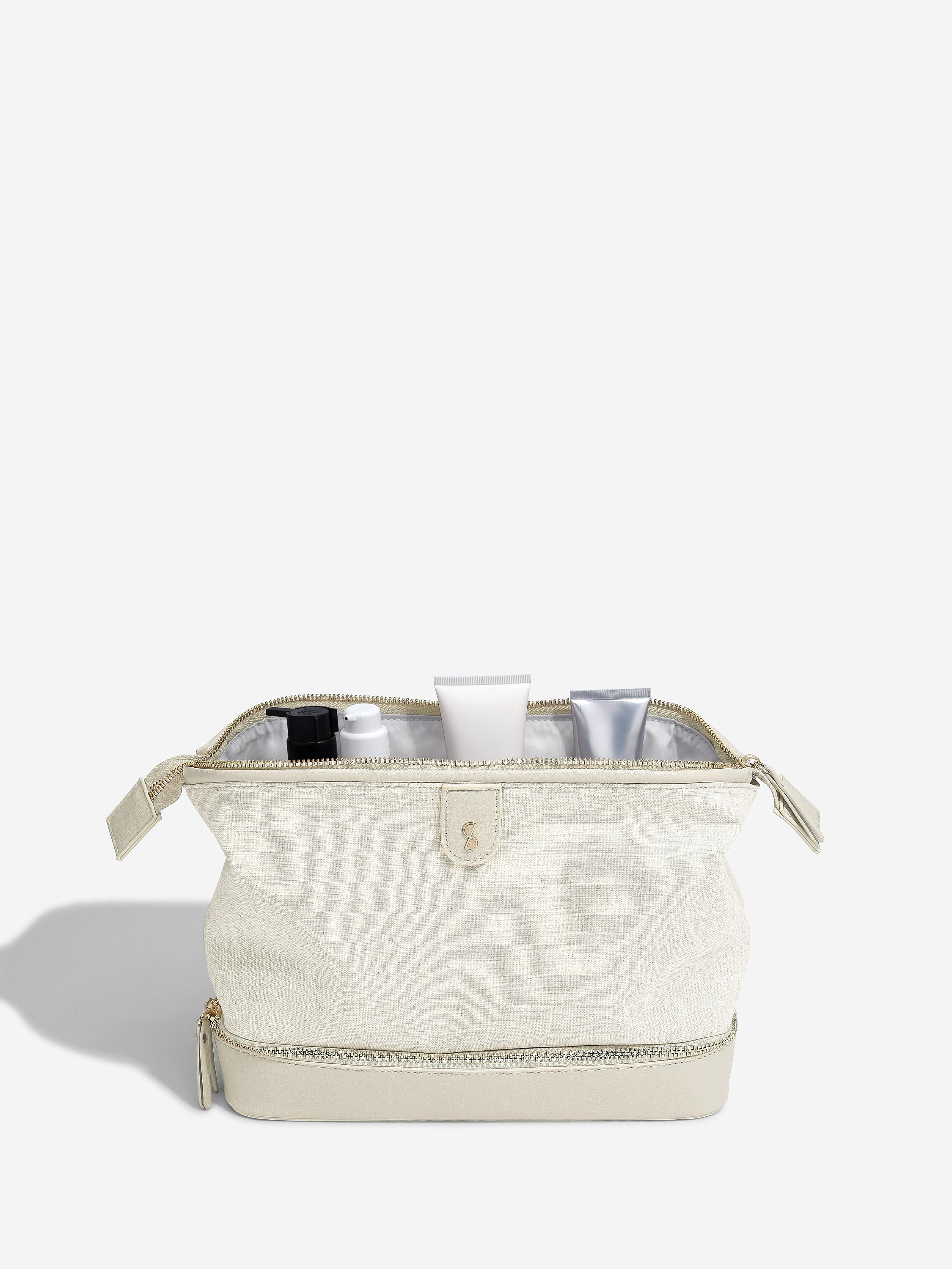 Oatmeal & Linen Washbag