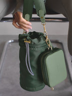 Green Recycled Nylon Bottle Bag Stackers