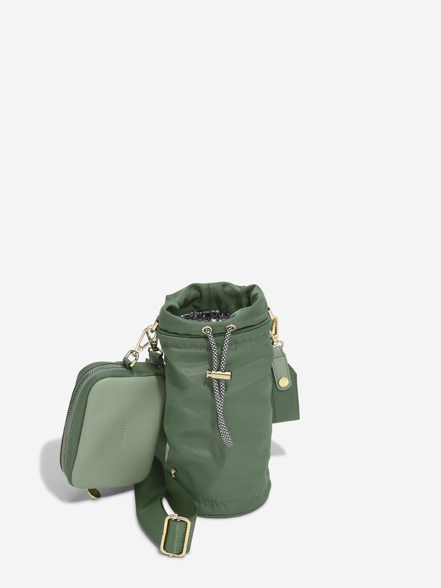 Green Recycled Nylon Bottle Bag Stackers