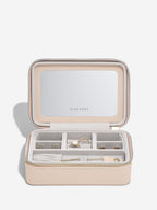 BLUSH RAFFIA LUXURY JEWELLERY BOX