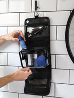 Black Small Hanging Washbag