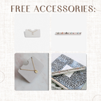 Oatmeal Linen Classic Jewellery Box of 3 bundle