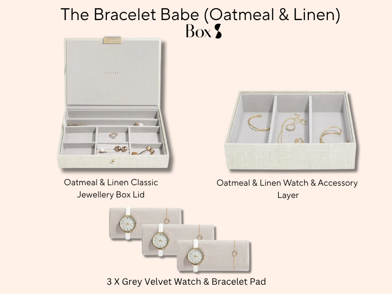 The Bracelet Babe (Oatmeal & Linen)