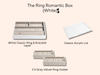 The Ring Romantic Box (White)