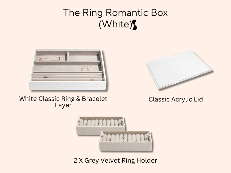 The Ring Romantic Box (White)