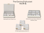 The Earring Enthusiast (Oatmeal & Linen)