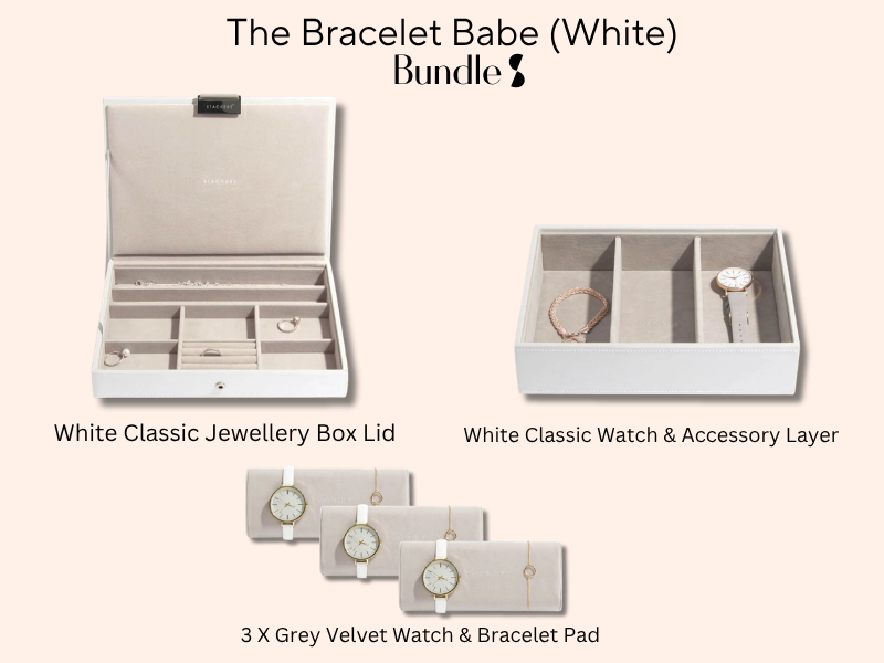 The Bracelet Babe (White)
