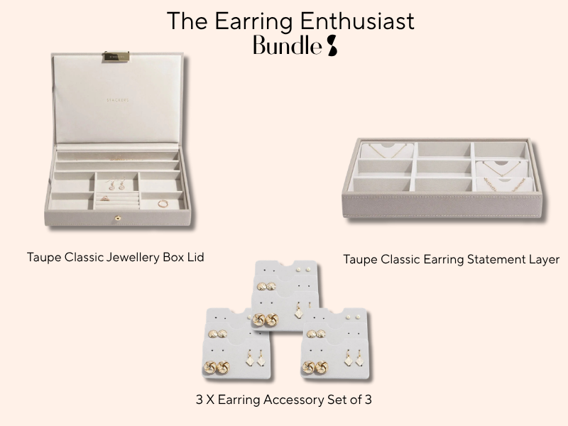 The Earring Enthusiast (TAUPE)