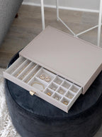 Taupe Supersize All In One Jewellery Drawer Layer - Jewellery Box Layer - Stackers Australia