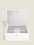 White Luxury Classic Jewellery Box Stackers