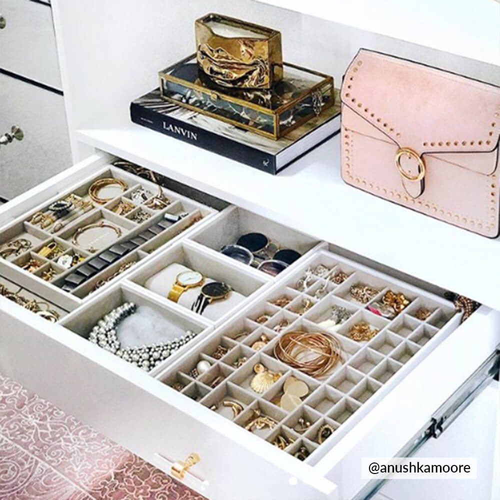 White Supersize Jewellery Box Stackers