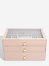 Blush Supersize Jewellery Box (with drawers)