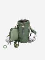 Green Recycled Nylon Bottle Bag Stackers