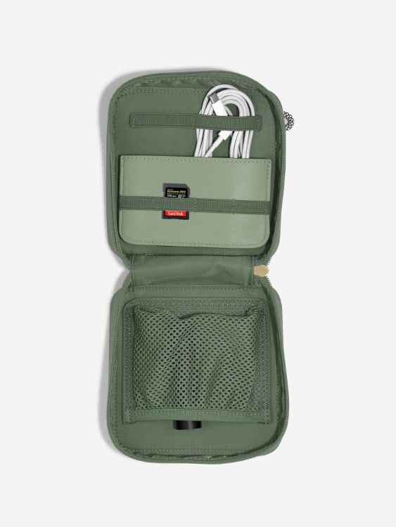 Green Nylon Square Cable Tidy