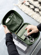 Green Nylon Square Cable Tidy