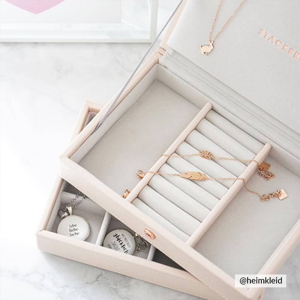 Blush Mini Jewellery Box Stackers