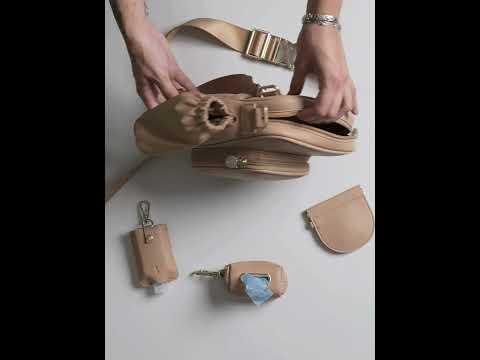 Black Dog Walking Bag