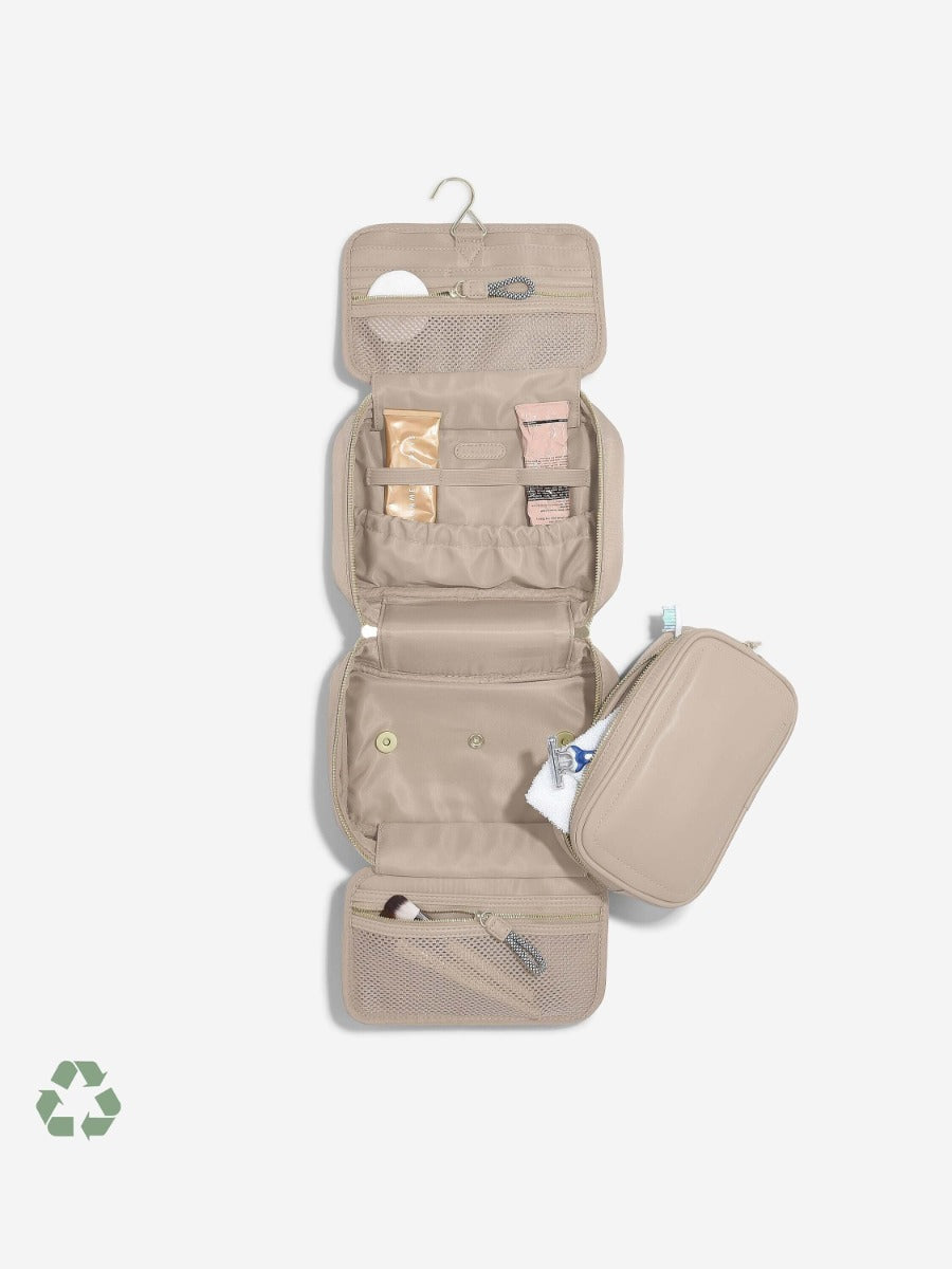 Mushroom Recycled Nylon Washbag Stackers