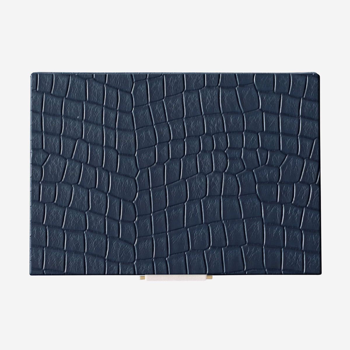 Navy Croc Mini Jewellery Box Stackers