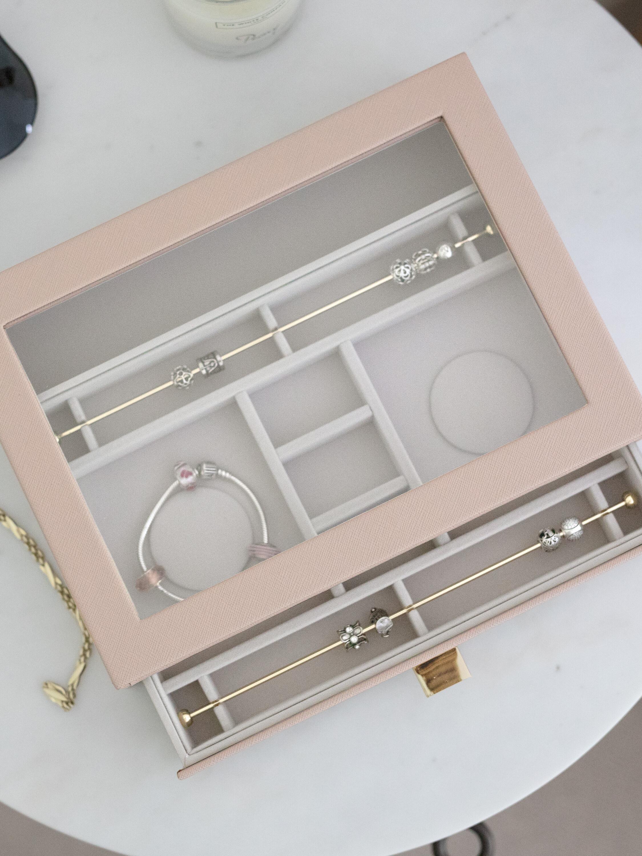Blush Pink Classic Bracelet Display Drawer