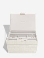 Oatmeal & Linen Classic Jewellery Box
