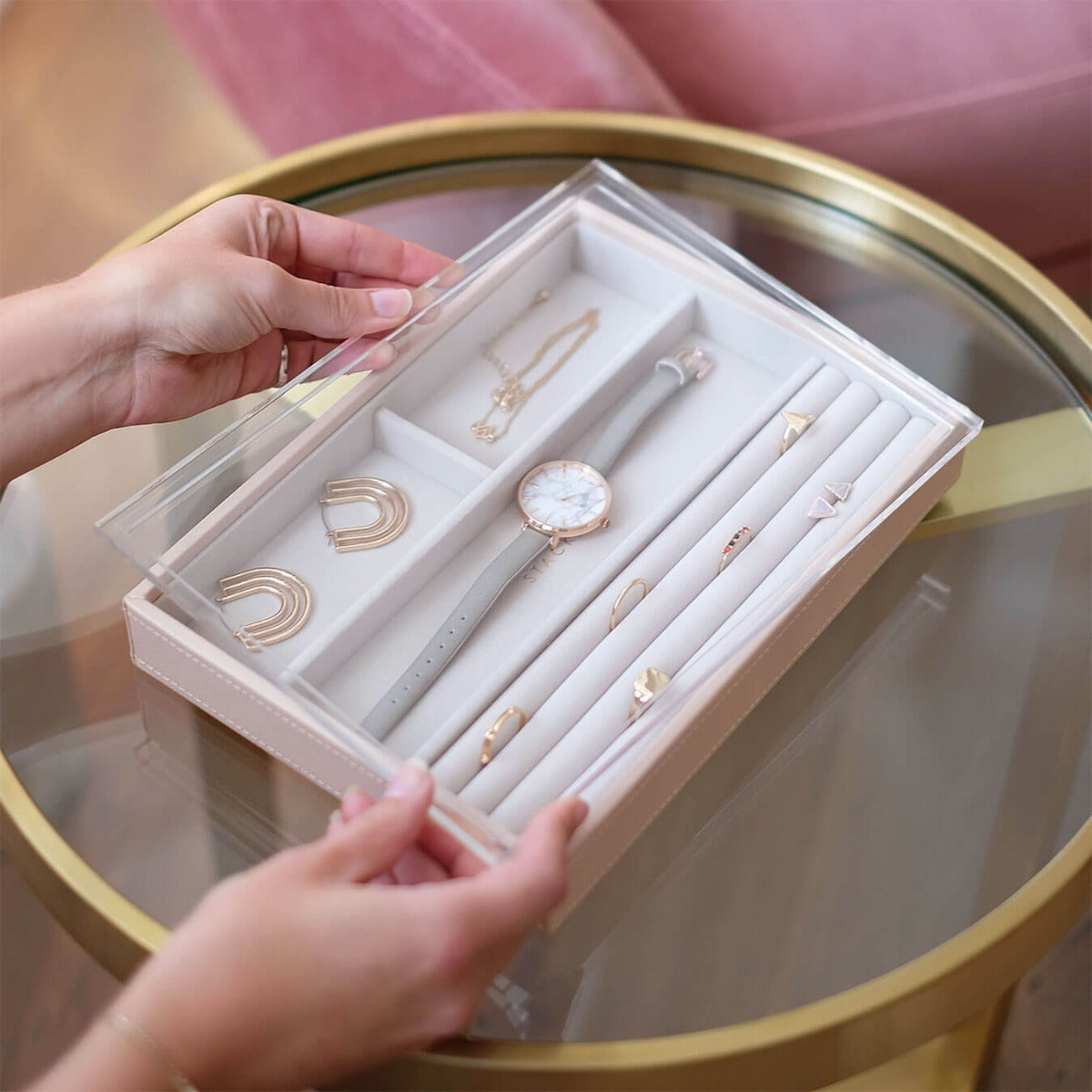 Classic Display Lid Stackers