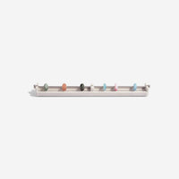 Long Grey Velvet Charm Bar - Jewellery Box Accessories - Stackers Australia