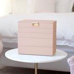 Blush Classic Jewellery Box Set of 5 Stackers
