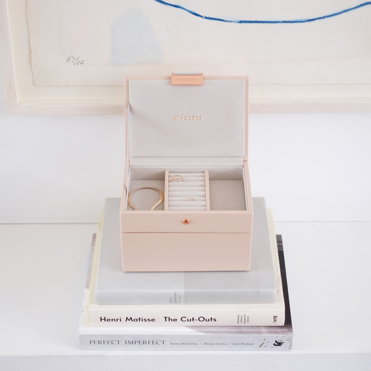 Blush Mini Jewellery Box Stackers