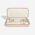 Blush Sleek Necklace Travel Jewellery Box Stackers