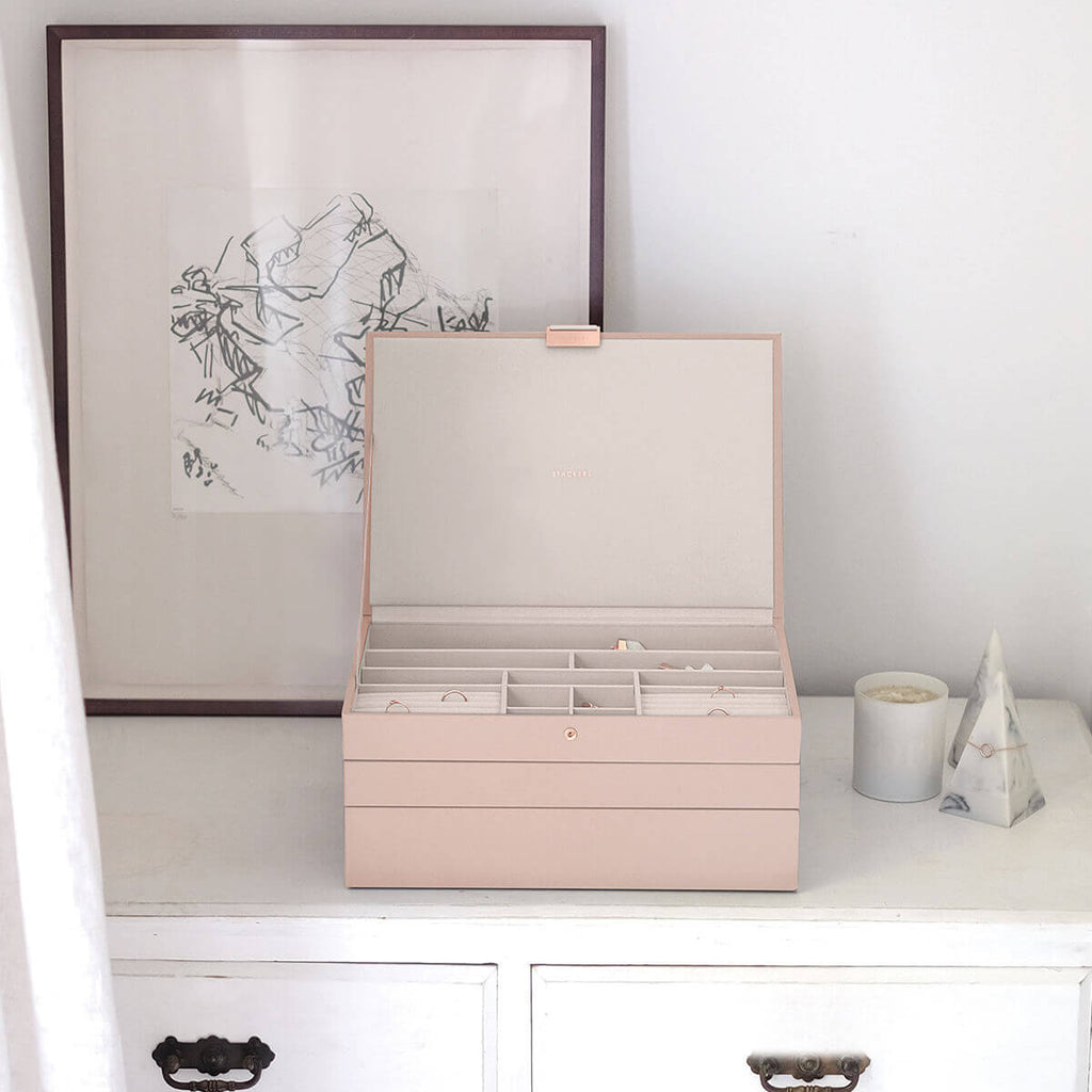 Blush Supersize Jewellery Box Stackers