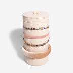 Blush Hair Accessory Organiser Stackers