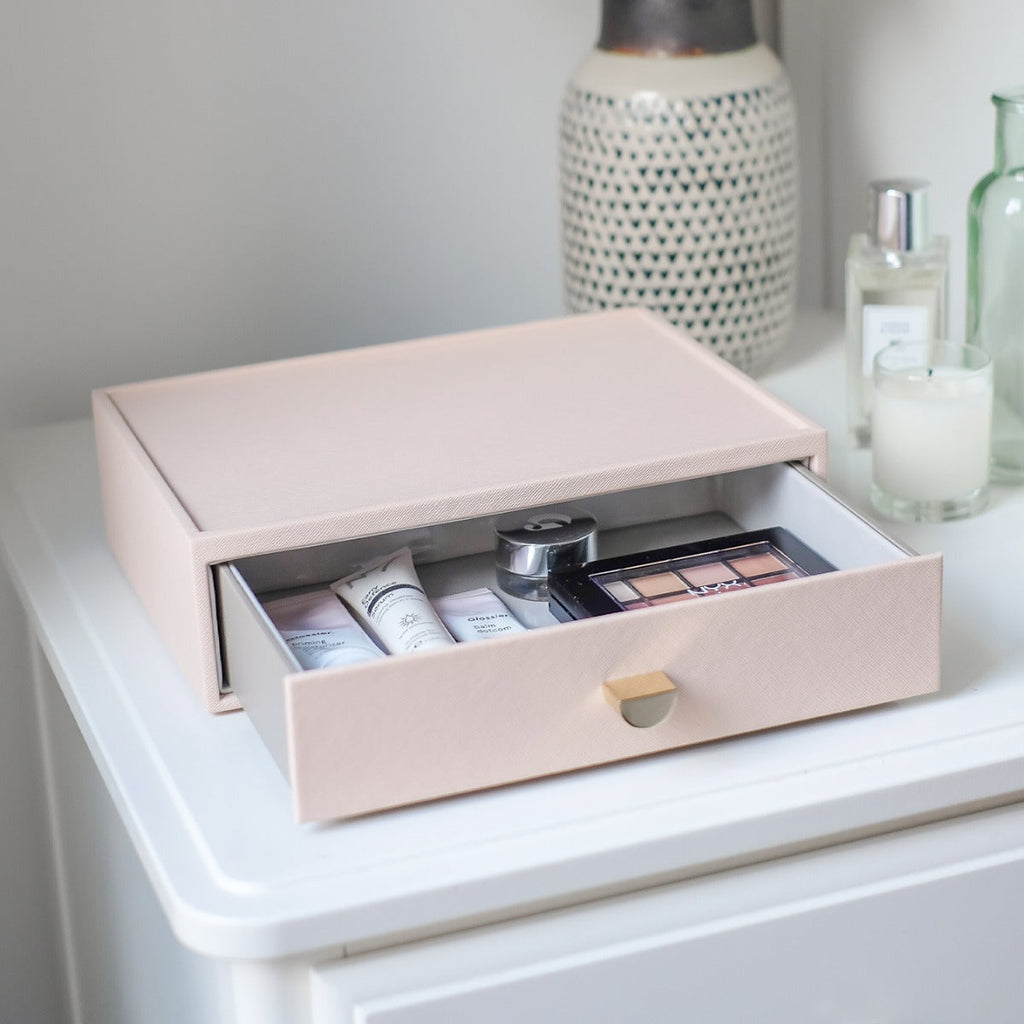 Blush Classic Makeup Organiser Drawer Stackers