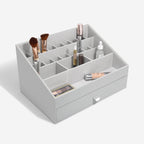 Pebble Grey Supersize Makeup Organiser