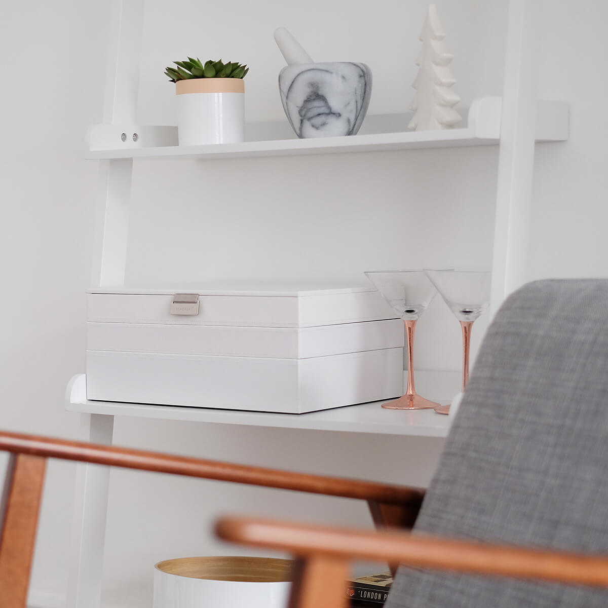 White Supersize Jewellery Box Stackers