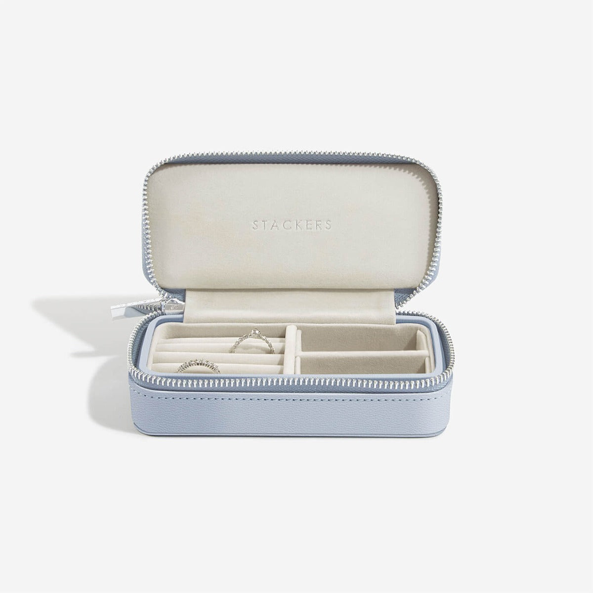 Lavender Medium Travel Jewellery Box - Travel Jewellery Box - Stackers Australia