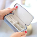 Lavender Medium Travel Jewellery Box - Travel Jewellery Box - Stackers Australia