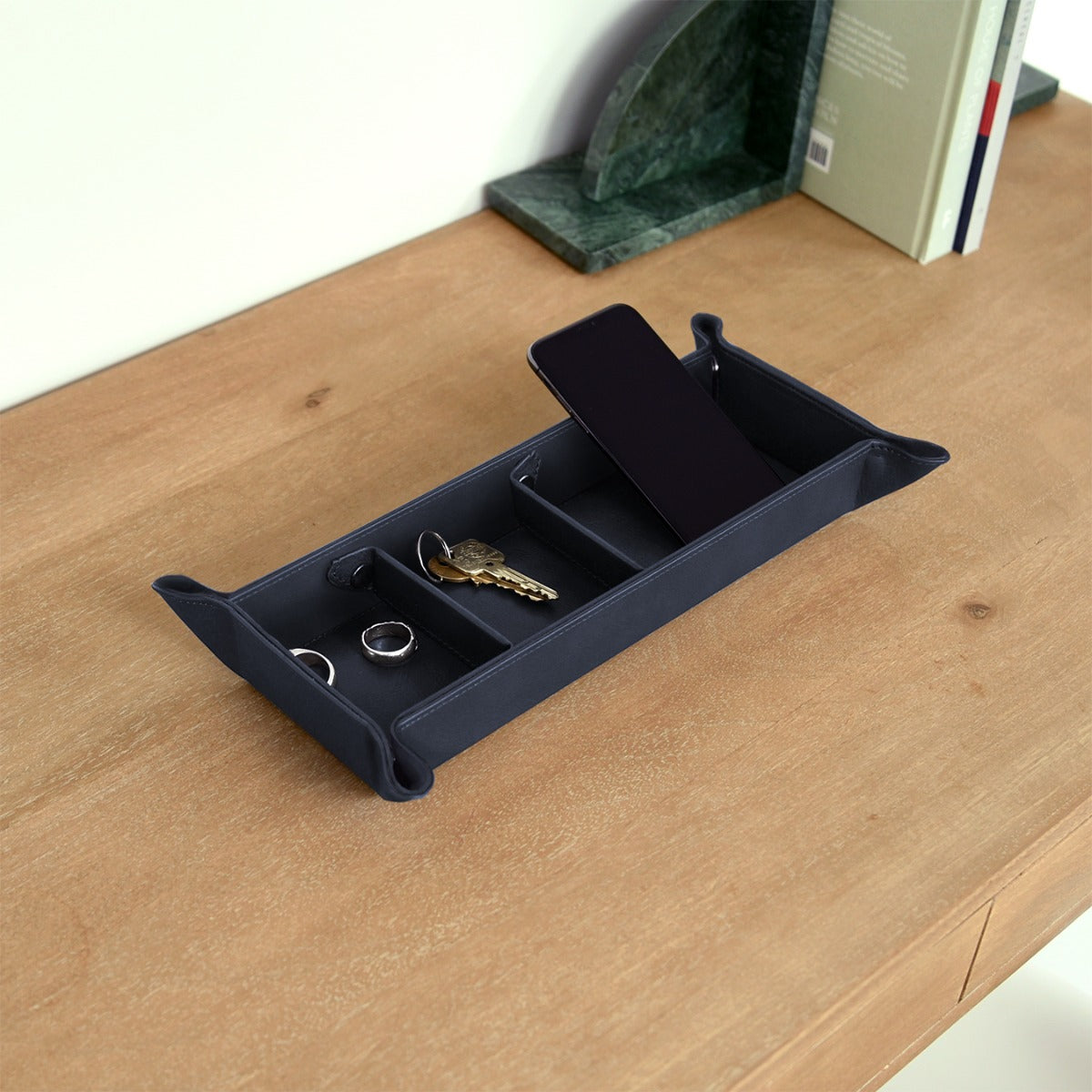 Navy Blue Large Catchall Stackers