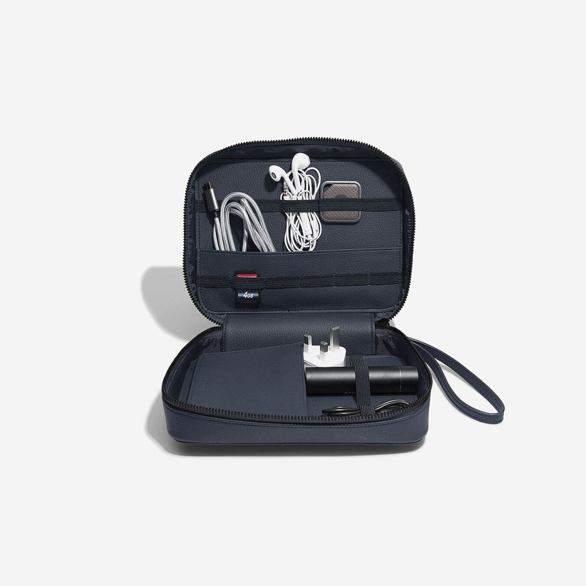 Navy Blue Cable Tidy Stackers