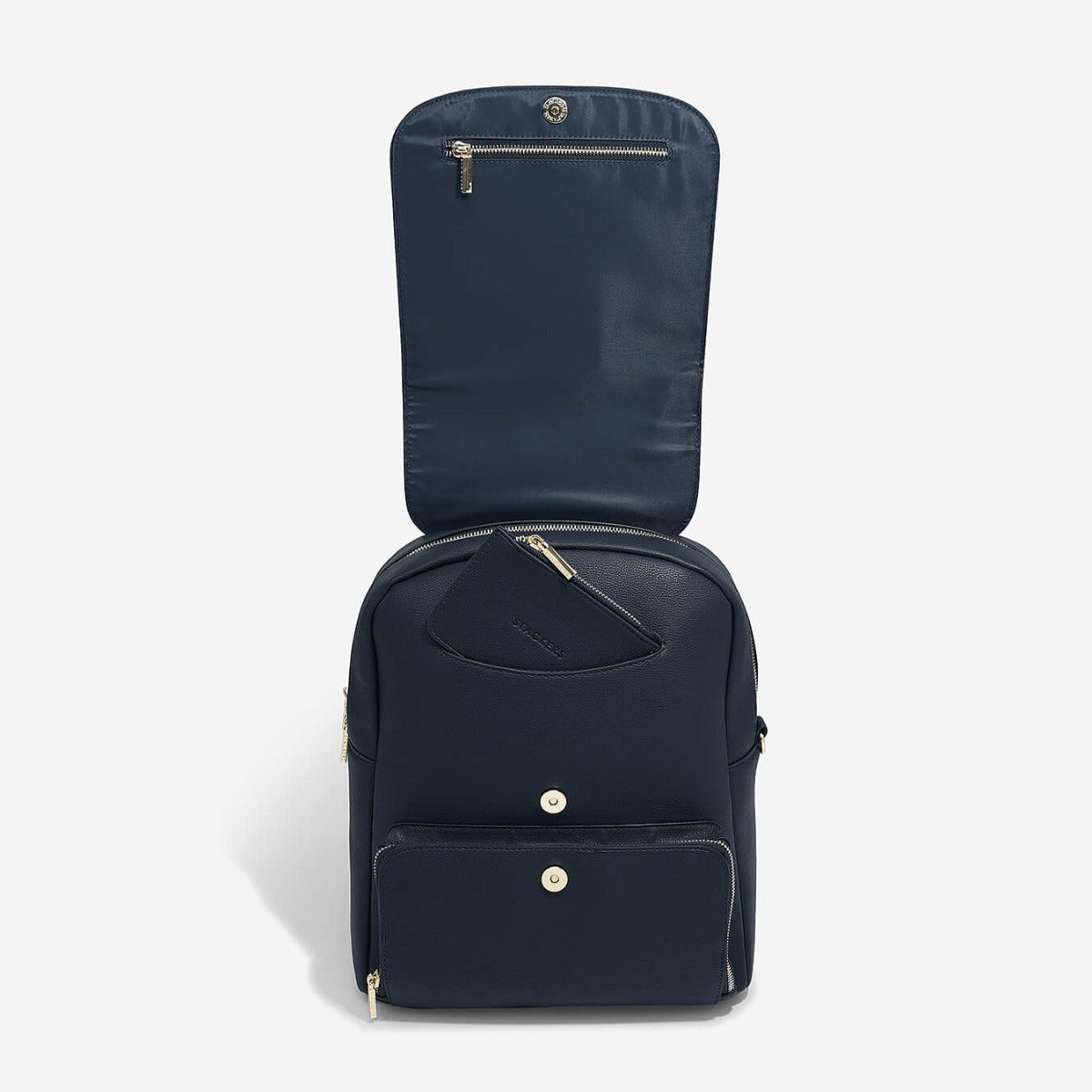 Navy Pebble Backpack Stackers