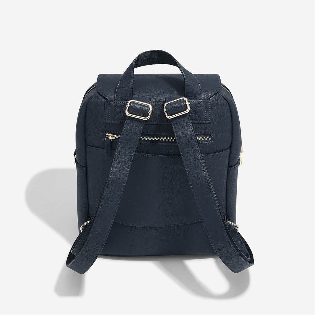 Navy Pebble Backpack Stackers