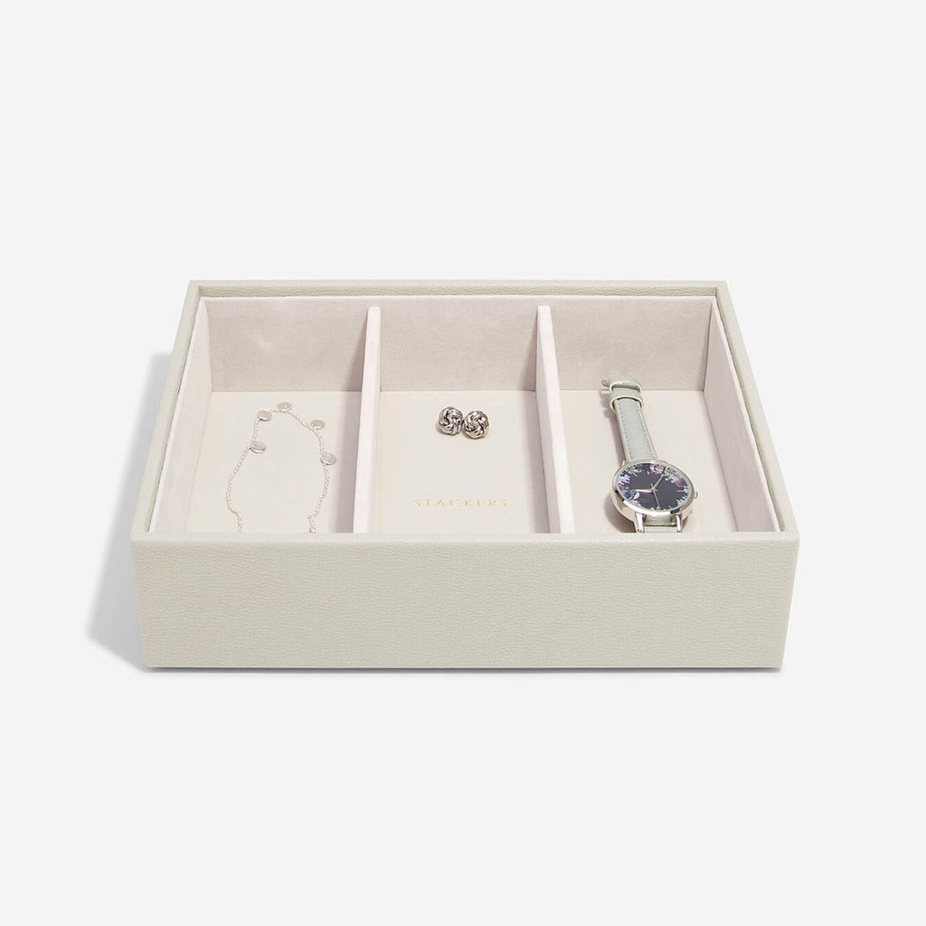 Oatmeal Classic Watch & Accessory Layer - Jewellery Box Layer - Stackers Australia