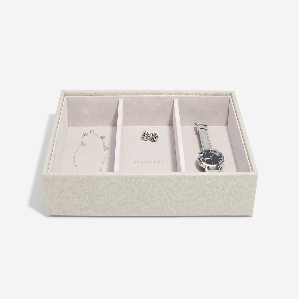 Oatmeal Classic Jewellery Box Stackers