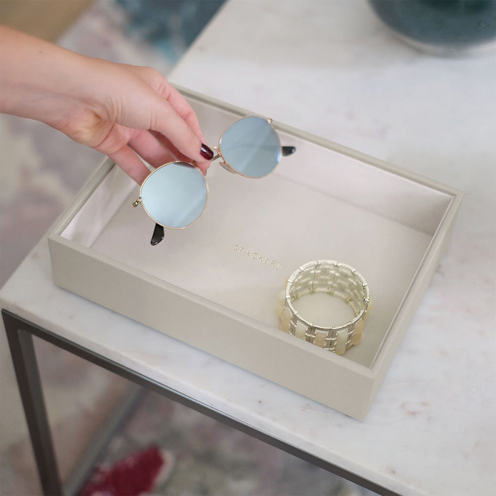 Oatmeal Classic Chunky Jewellery Layer Stackers