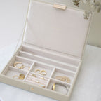 Oatmeal Classic Jewellery Box Lid Stackers