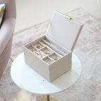 Oatmeal Classic Jewellery Box Stackers